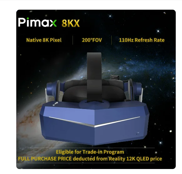 Valve Index Pimax 8k Fov PIMAX Crystal Light Prime PC VR Headset