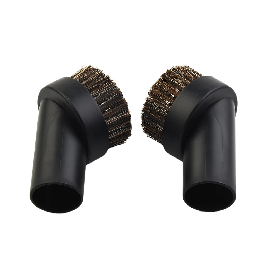 

2Pcs 32mm Brush Round Horsehair Brush Dusting Brush Tool Vacuum Cleaner For Haier Midea Henry Hetty James Harry Vacuum Cleaners