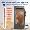 Portable Home Sauna Tent with 2.6L Steamer Remote Control & 9 Adjustable Steam Levels 1000W Steamer Effortless Relaxation 4