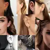 1 Pair Implant Grade F136 Titanium Minimalist Huggie Hoop Earrings Helix Rook Lobe Conch Simple Hoops Ear Piercing  8/10/12mm 6