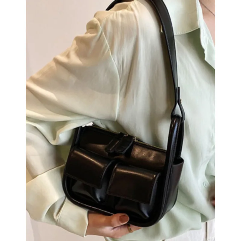 Single Shoulder Bag Handbag for Women New Casual Fashionable Versatile Messenger Crossbody Luxury High Quality Style Multicolour