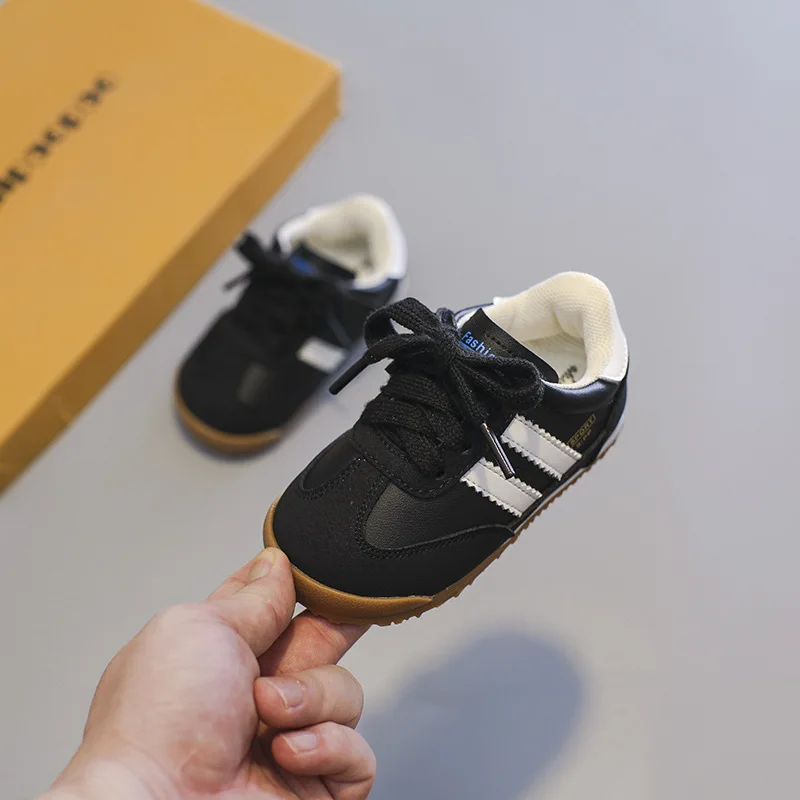 Spring Autumn Kids Casual Shoes Fashion Boys Girls Board Shoes Breathable Little Kids Sports Shoes Fashion Sneakers 3