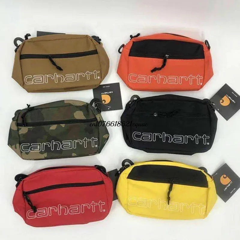 CARHARTT 메시 메신저 백, 레터 메신저 백, 거리 레저, 작은 사각형 가..