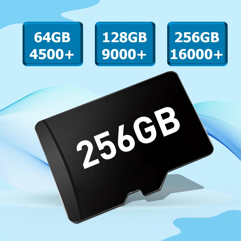 MIYOO Mini Plus 64GB/128GB/256GB Game Memory Card Built-in 16000+ Game 50+Emulators Miyoo Mini TF Card Support PS1/MAME/NDS