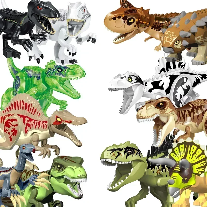 Holen Sie sich Ihre großen Dinosaurier-Bausteine für Moc Toys, Weihnachts-/Halloween-/Thanksgiving-Tag-Geschenk – Detail 1
