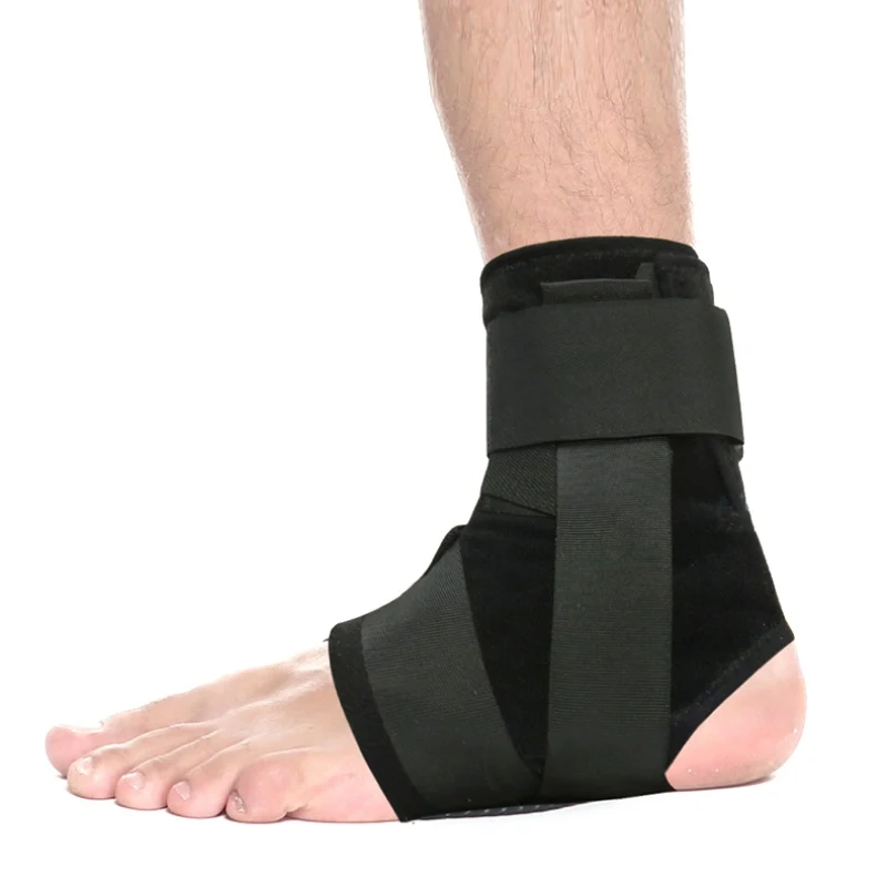 

Sports Adjustable Ankle Straps Foot Stabilizer Orthosis Football Compression Plantar Fasciitis Ankle Sleeves Protector