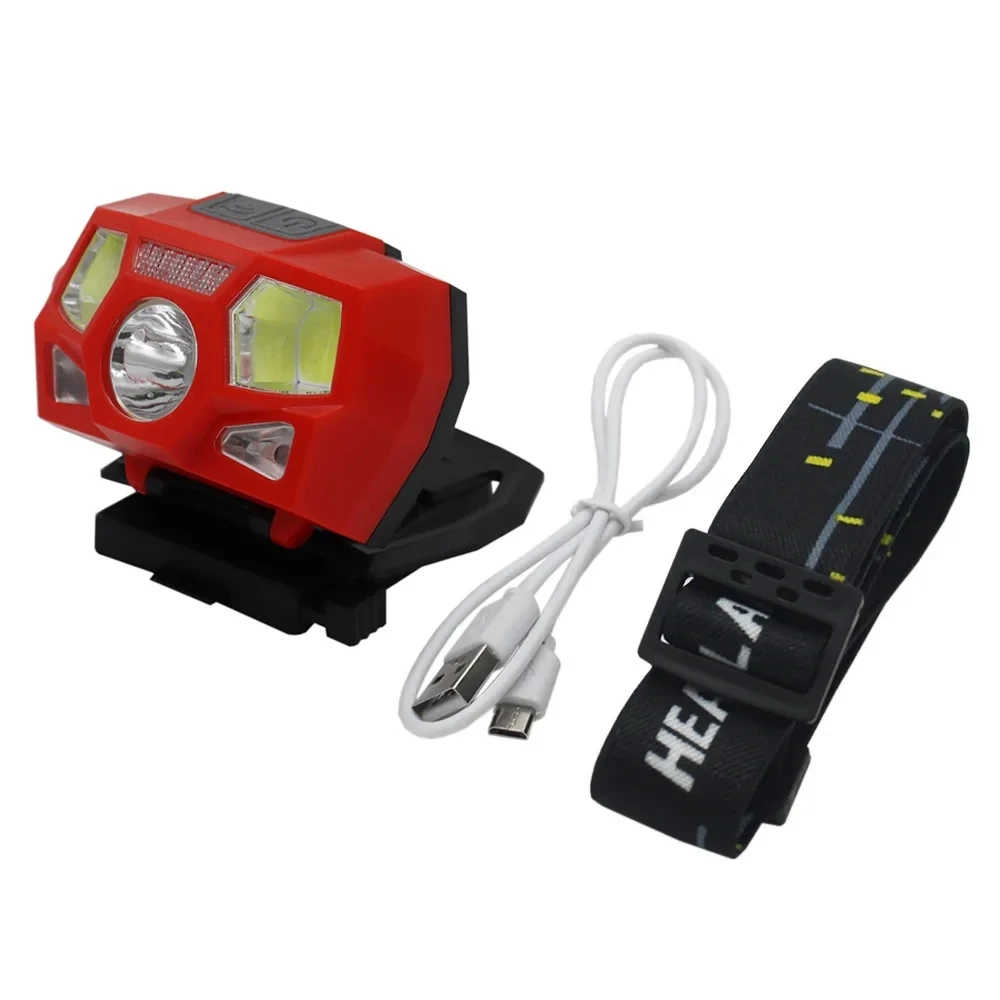 Taktische Helm Licht Signal Lampe Sensor Scheinwerfer USB Lade Wasserdichte Jagd Angeln Scheinwerfer Für FAST MICH NVG Helm – Detail 4