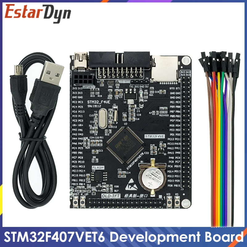 

Детская плата STM32F407VET6, минимальная системная обучающая плата ARM core board