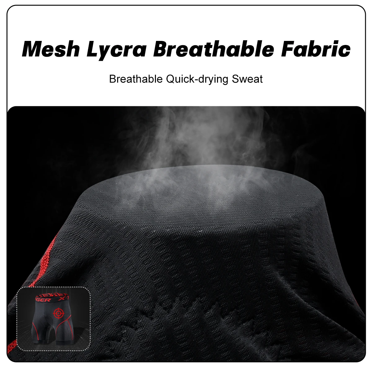 Cycling Shorts Breathable Mesh