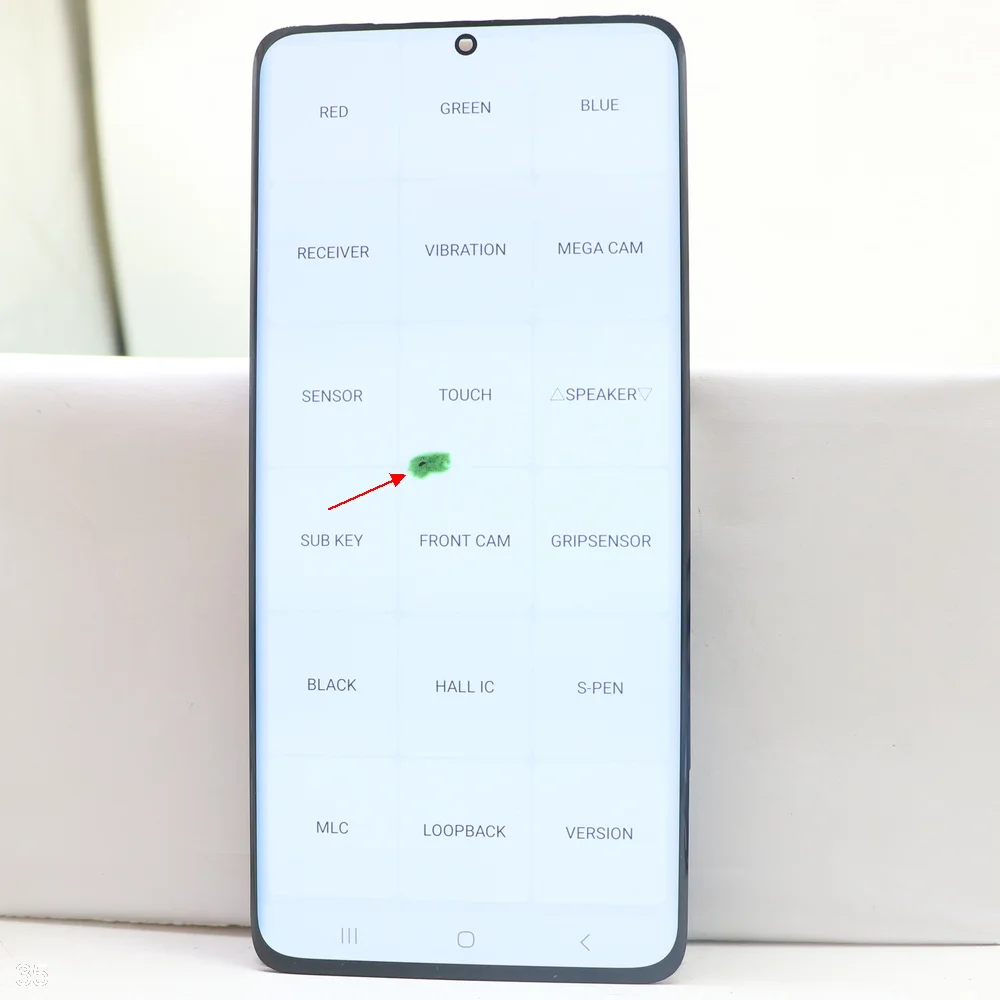 삼성 갤럭시 S21 울트라 5G G998B G998U G9980 교체용 AMOLED 디스플레이 터치 스크린 디지타이저 어셈블리, 결함 있음