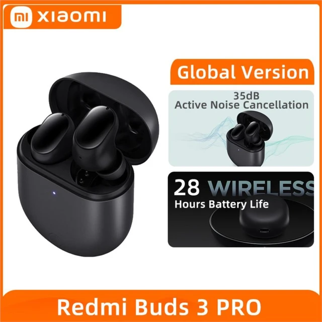 Version mondiale Xiaomi Redmi Buds 3 Pro TWS Bluetooth Écouteur Redmi  Airdots 3 Pro Écouteur sans fil ANC IPX4 Pour K40 Note 10 Pro - AliExpress