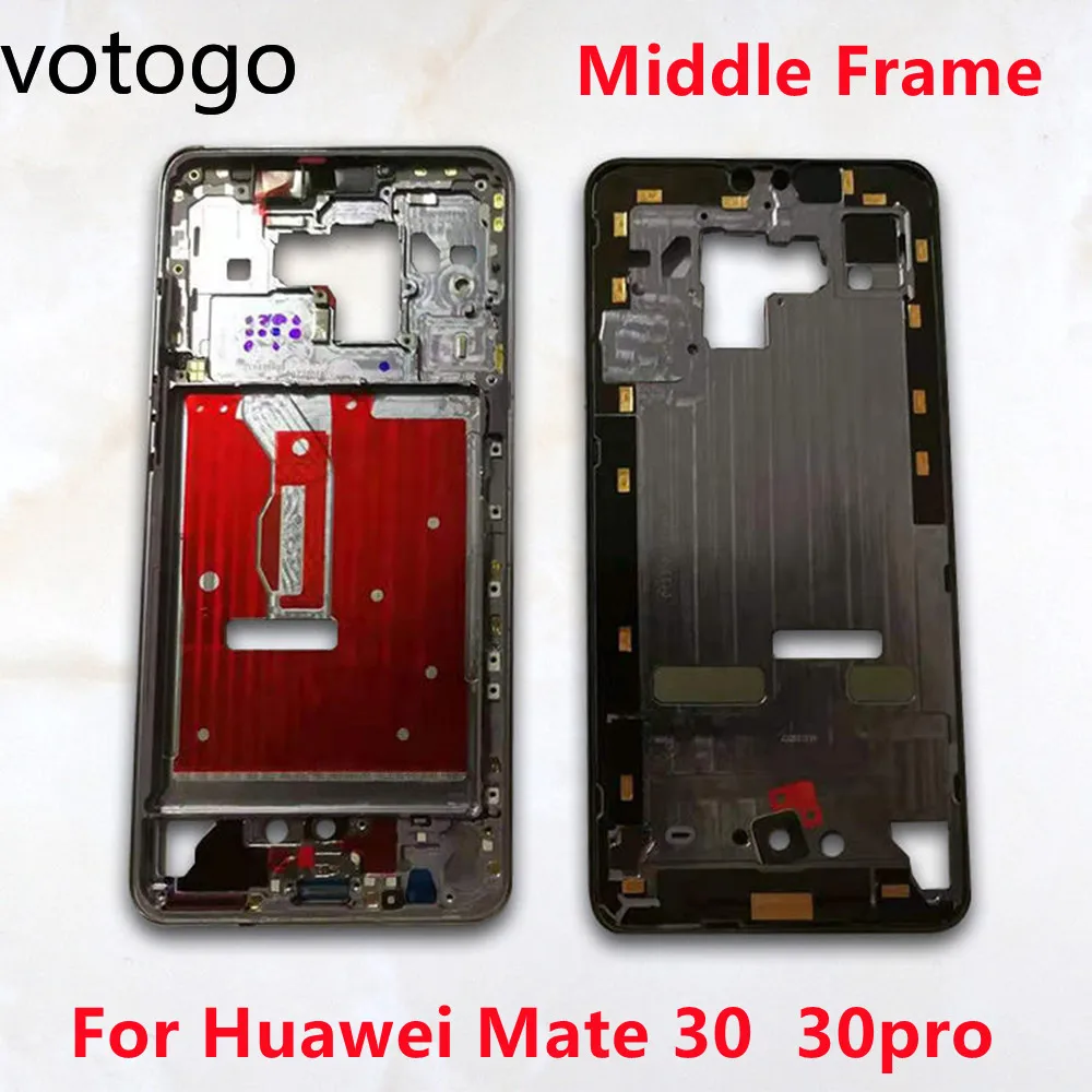 

Original A+ Middle Frame For Huawei Mate 30 Pro 30pro LCD Display Supporting Plate Front Bezel Mid Faceplate Chassis Replacement