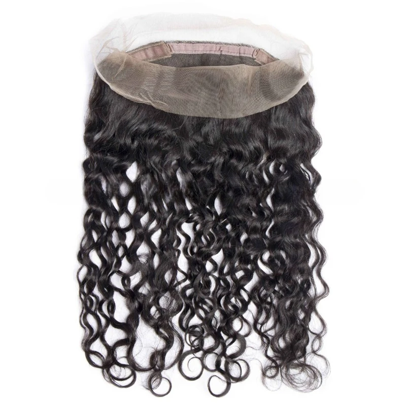 360 Lace Frontal Closure Water Wave Human Hair Brazilian Remy Hair Soft and Silky For Women Water Wave 360 Lace Closure
