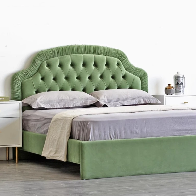 Nordic Pretty Bed Frames Storage Scaffali Moderni Legno Testiera Di Lusso Piattaforma Letto Design Sicuro Cama Box Casal Mobili Per Camera Da Letto