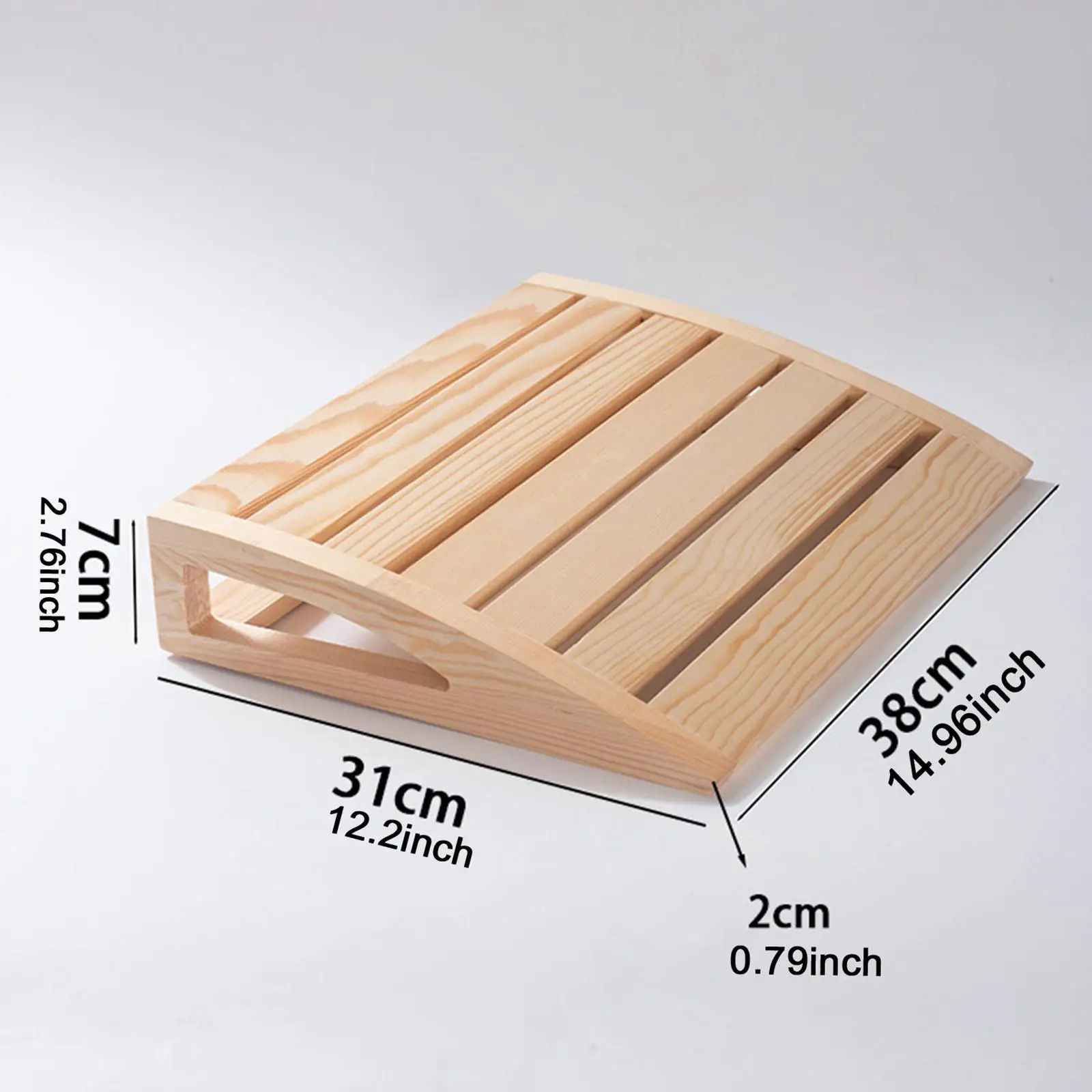 Sauna Headrest Professional Back Bolster for Relaxing Backrest Modern Sauna