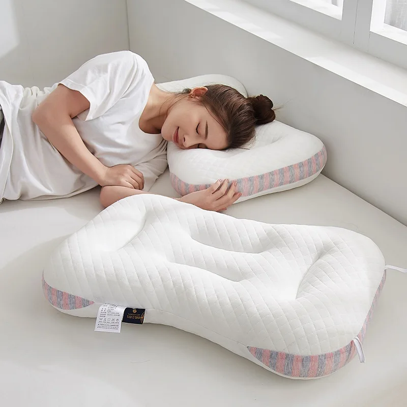 Neck Pillows Neck Protection Soft Comfortable Pillow Anti-bacterial Porosity Sleeping Pillows No Deformation Bedding For Home