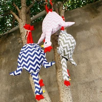 Cute Chicken Shape Plastic Grocery Bag Holder Dispenser, Hanging Recycling Plastic Bag Sorting Bag 2