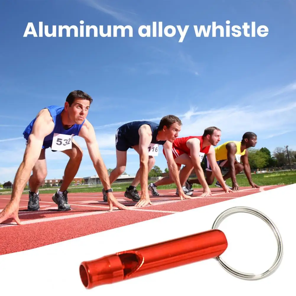 

3Pcs Training Whistles Practical Easy to Carry Rustproof School Supplies Multifunctional Whistles Keychain Whistles