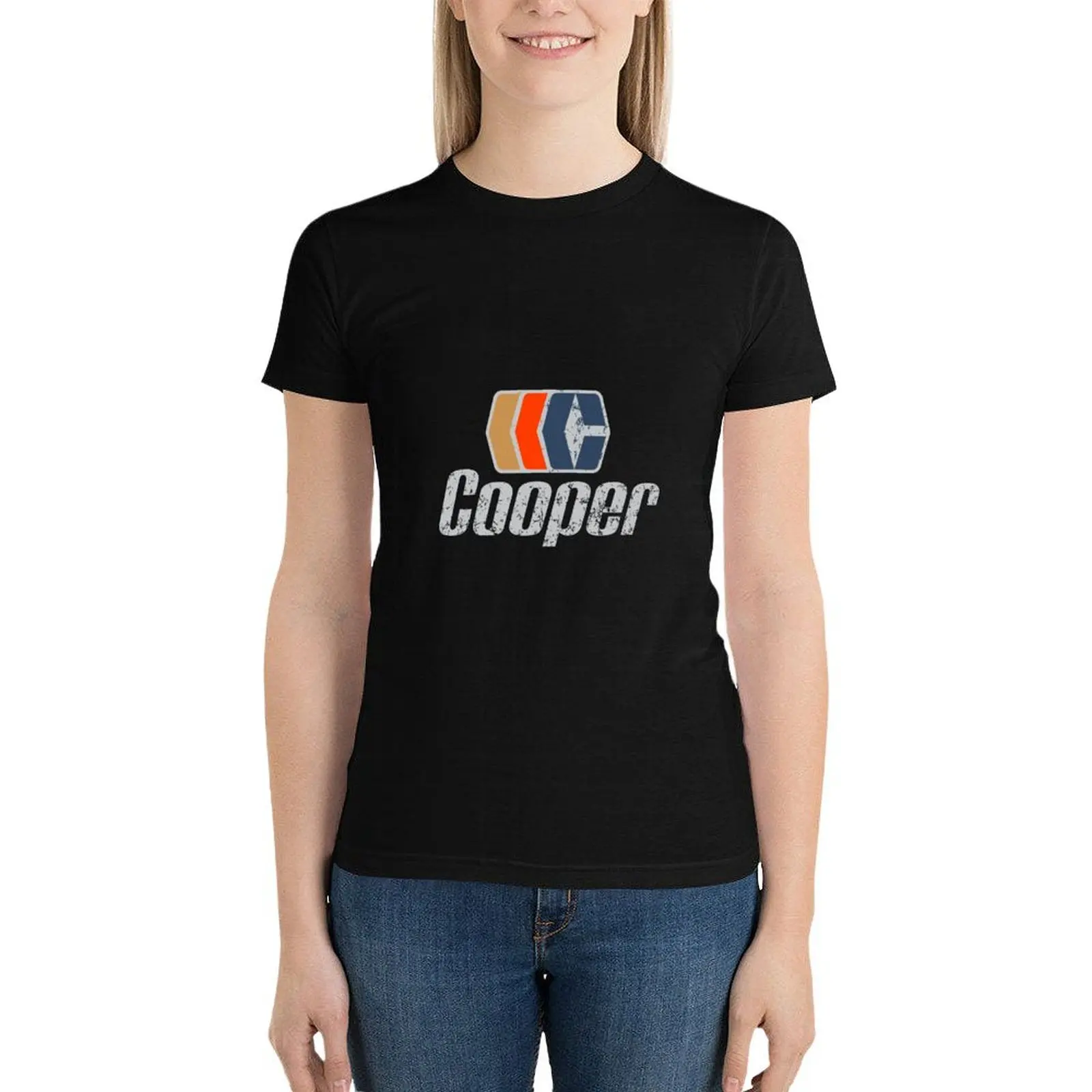 

cooper T-Shirt Aesthetic clothing female Women tops
