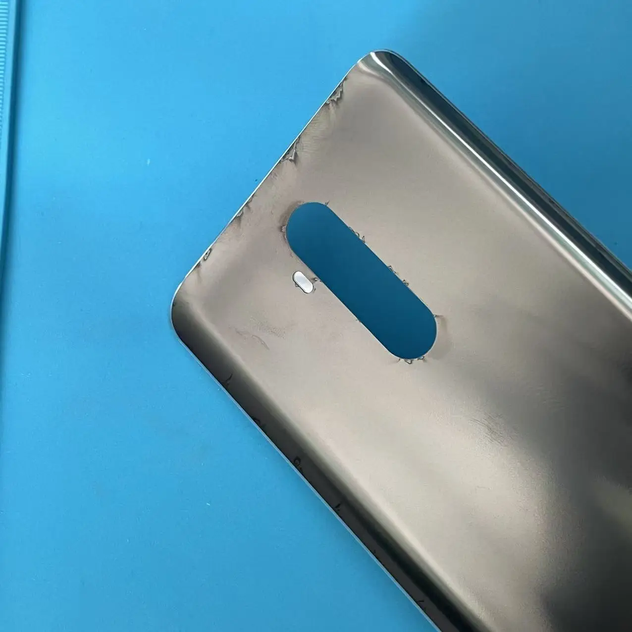 Vitre Arrière + Cache Batterie Avec Lentille Et Adhésif Pour Realme X2 Pro - Blanc Neuf