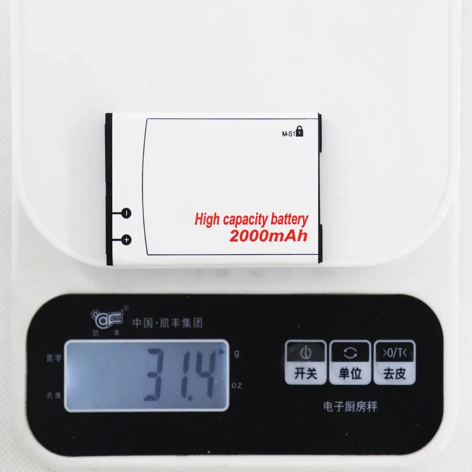 BLACKBERRY M-S1 BOLD 9000 Storm 9700 9780 Curve 8220 Li-on BATTERY MS1 ORIGINAL - Foto 12