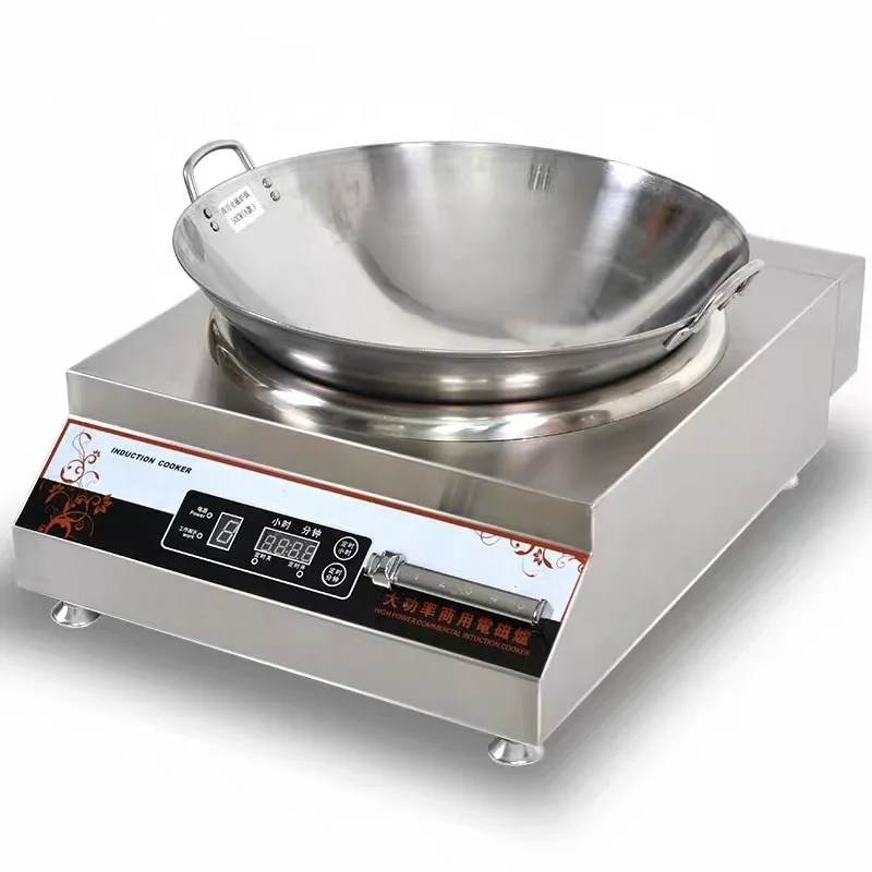 

restaurant used digital display induct 380v single commercial 8kw 8000w induction cooker