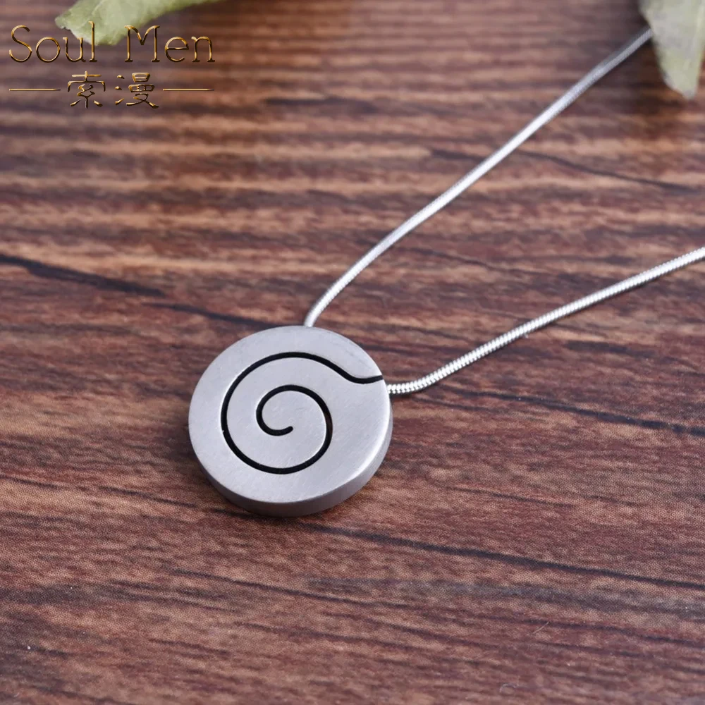 

Soul Men 100% Pure Titanium Pendant Necklace For Women Geometric Rhombus High Polished & Brushed Special Stylish Jewelry