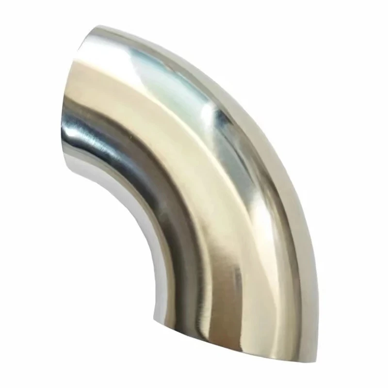 90 Degree Bend Elbow Pipe 201 Stainless Steel tube curve pipe OD 51mm 60mm 63mm 76mm