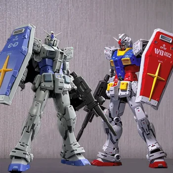 RG 1/144 RX-78-2 2.0 Yuanzu G3 Mech Kit di Montaggio Modello Action Figure Ornamento da Scrivania Giocattolo Puzzle per Ragazzi Regalo da Collezione