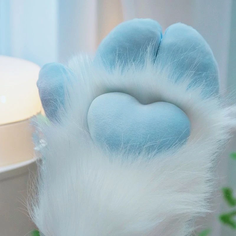 Customizable Furry Paws Long Gloves Kigurumi Fursuit Sheep Hooves Cosplay Costume Halloween party Fursuit Beast Claw