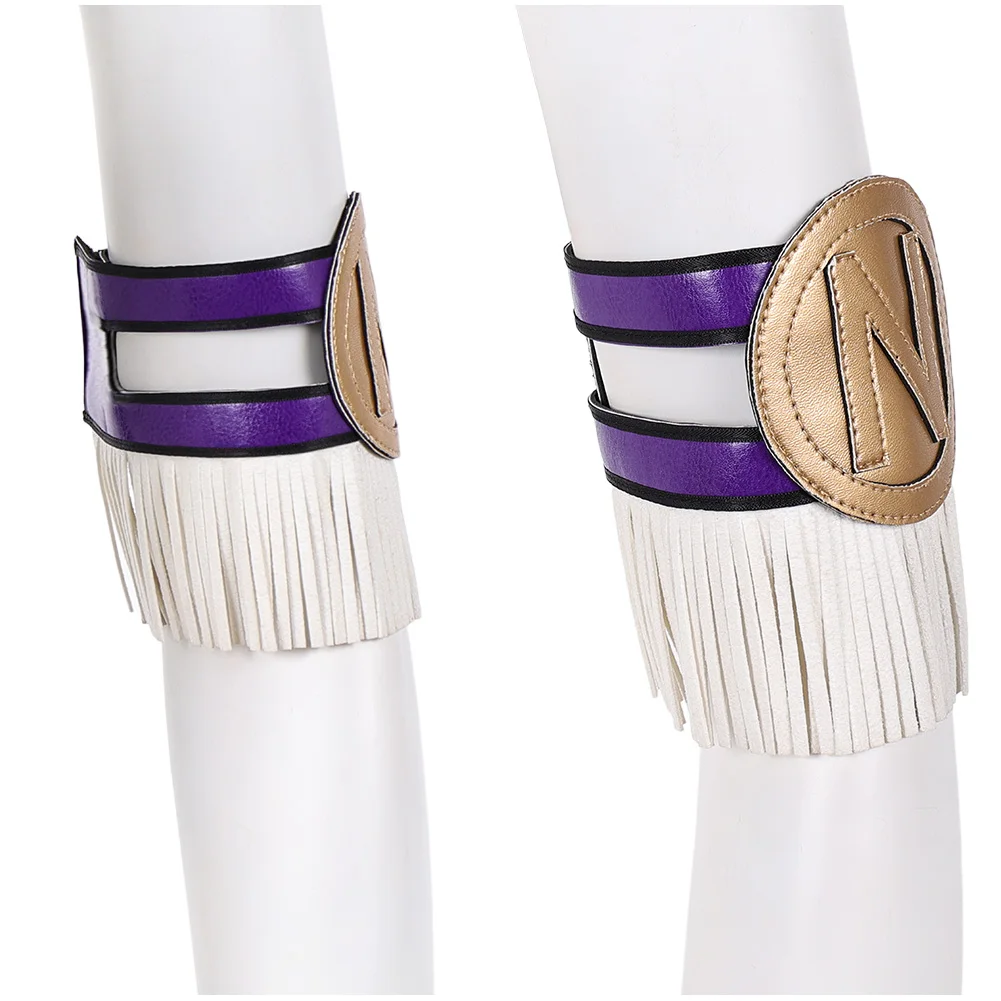 Cappello Viola Cosplay Nico Robin, Accessori per Costume da Pirata in Versione Live Action TV, Cappello da Cowboy, Accessori per Costume da Donna, Oggetti di Scena per Halloween e Carnevale - immagine 2