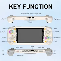 Console de jeu portable rétro RG52 Mini, lecteur de jeux portable, chipset RK3562, écran HD 5,5 pouces, compatible WiFi avec les jeux PSP 6