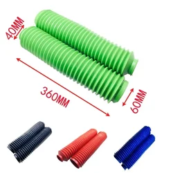 1 Pair Motorcycle Rubber Dust Cover Front Fork Protector Anti Dust Covers Gaiters Boots for KTM CRF250 YZF RMZ KLX TTR250
