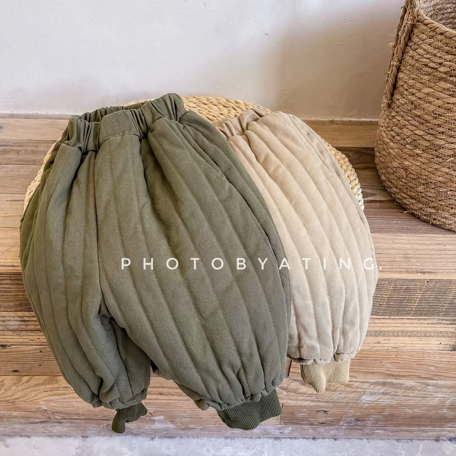 Abbigliamento per bambini da 2 a 7 anni inverno bambini caldi pantaloni imbottiti in cotone neonate pantaloni spessi i ragazzi del bambino indossano vestiti - immagine 5