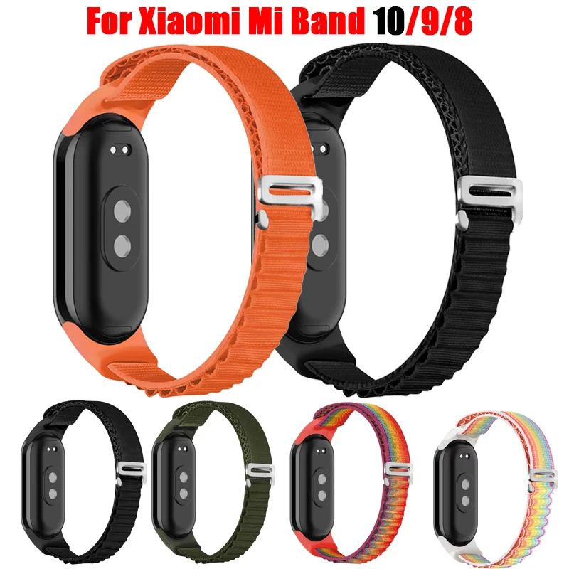 Alpine Loop Adjustable Nylon Strap - Breathable & Soft Elastic Wristband
