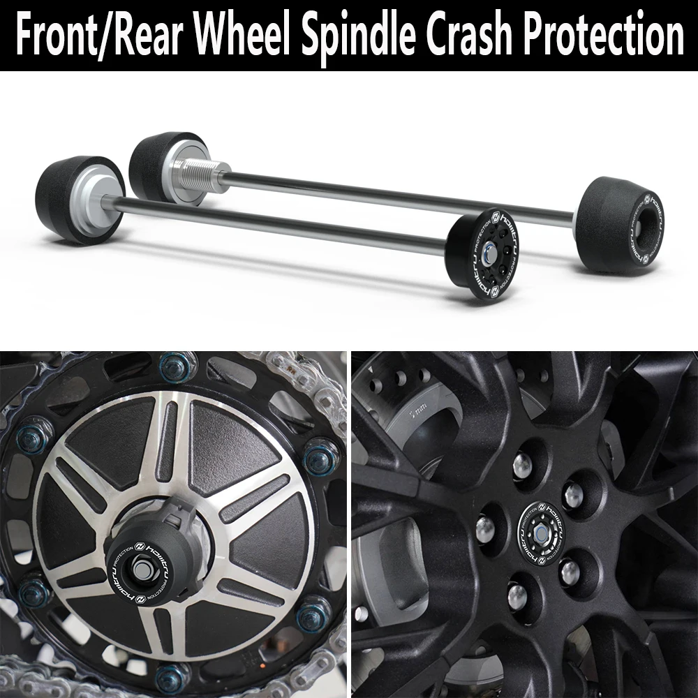 

For HONDA CB1000R Neo Sports Cafe 2021-2023 motorcycle Front Rear wheel Spindle Crash Protection
