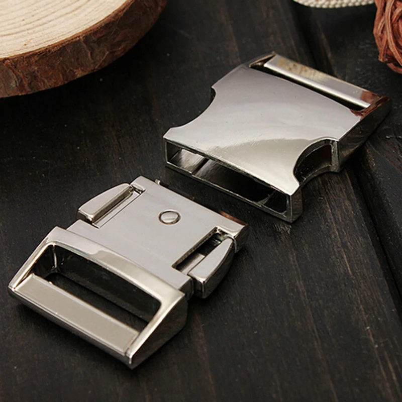 1Pc Metal Belt Buckle Side Release Curved Belt Buckle for Bag DIY