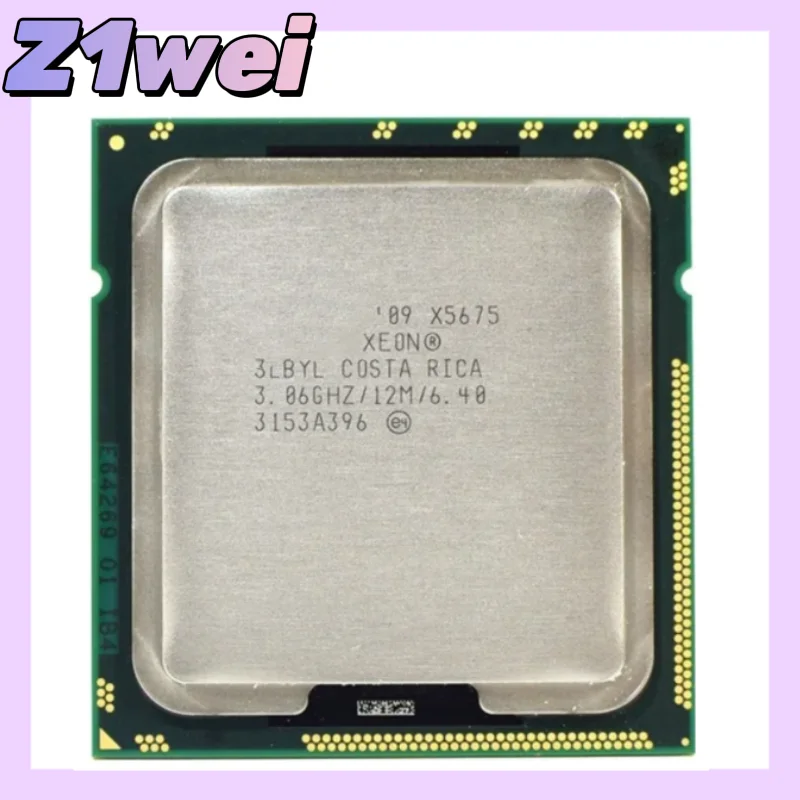 Procador Xeon X5675 SLBYL 3,06 GHz LGA 1366 De Seis Núcleos - AliExprs