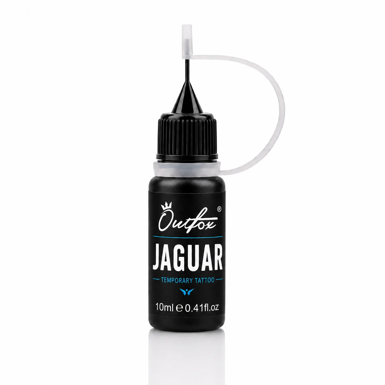 Tatuaggio Temporaneo Trasparente in Gel con Estratto di Gardenia, Stile Henna Jagua, per Body Art Fai da Te, Design Blu Nero per la Pelle, 10ml
