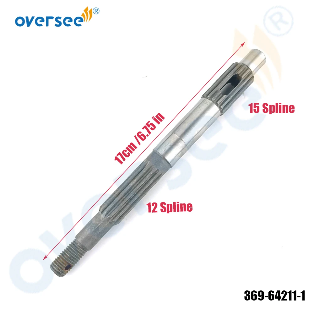 369-64211 Propeller Shaft For Tohatsu Outboard Motor Mercury 5HP 2T Hnagkai 369-64211-0 369-64211-1