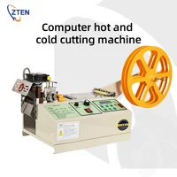 220V Automatic Contraction Tube Cutting Machine Ribbon Hot And Cold Breakage Machine Ribbon Computer Hot Cutting Webbing Machine 2
