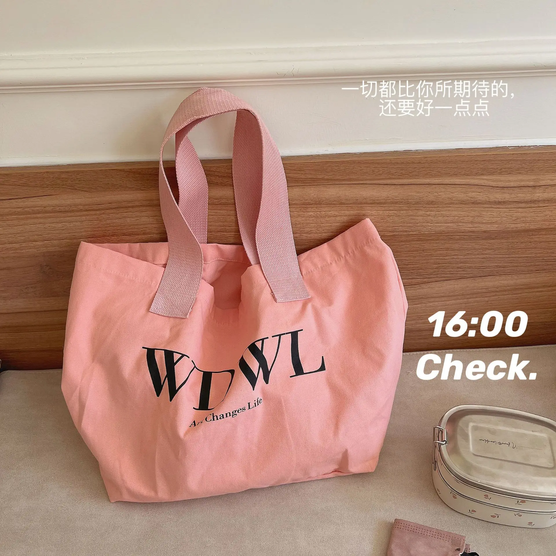 

Корейская модная сумка через плечо, женские сумки с буквенным принтом, Холщовая Сумка для женщин, Новая женская Экосумка для покупок, женская сумка