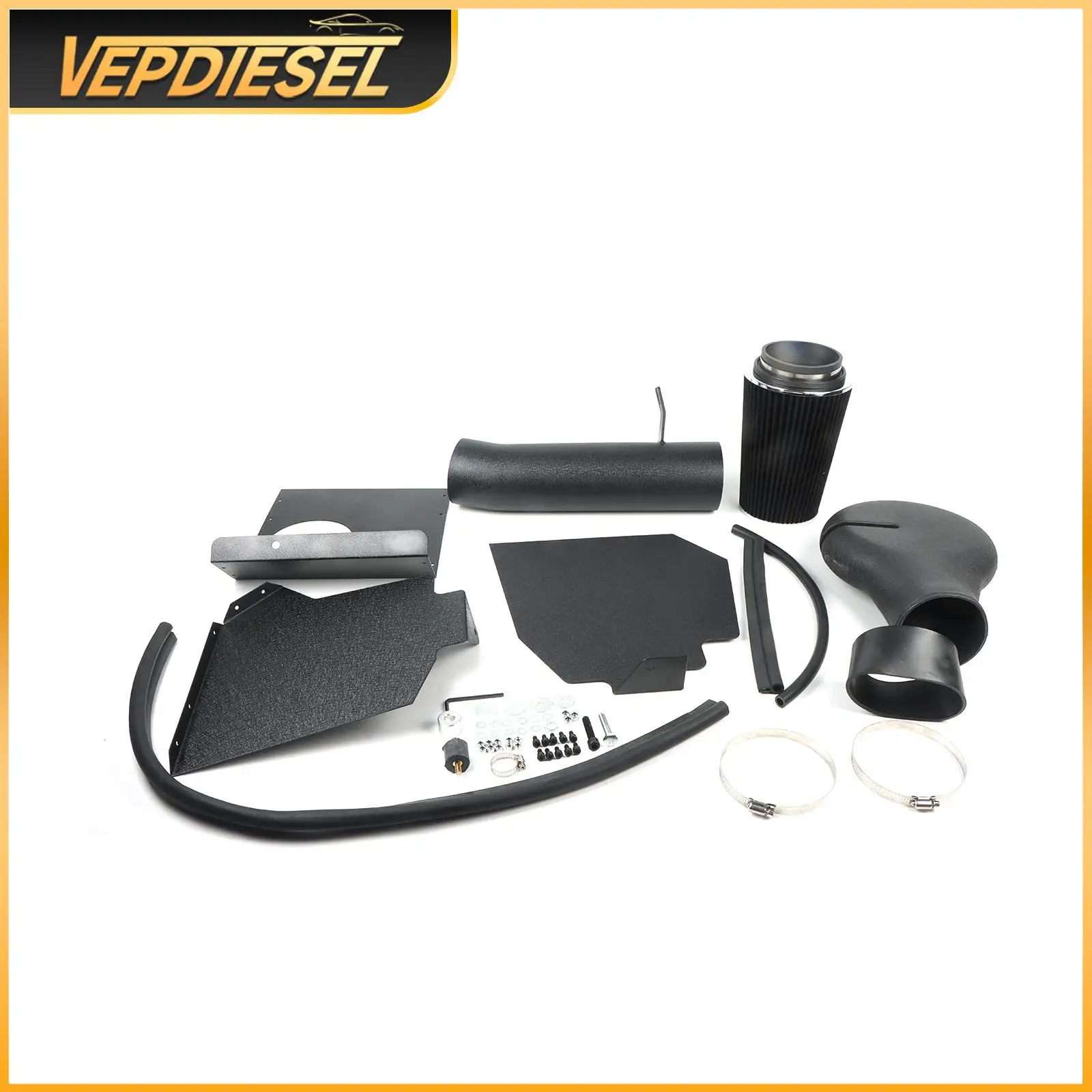 1Set Cold Air Intake Kit with Filter for Dodge 1994-2001 Ram 1500 1994-2002 Ram 2500 V8 5.2L 5.9L Professional Auto Parts