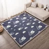 2/3CM Coral Fleece Gray Carpets Living Room Large Size Cartoon Rugs Kids Bedroom Baby Play Game Mat Panda Children Tatami Rug 2