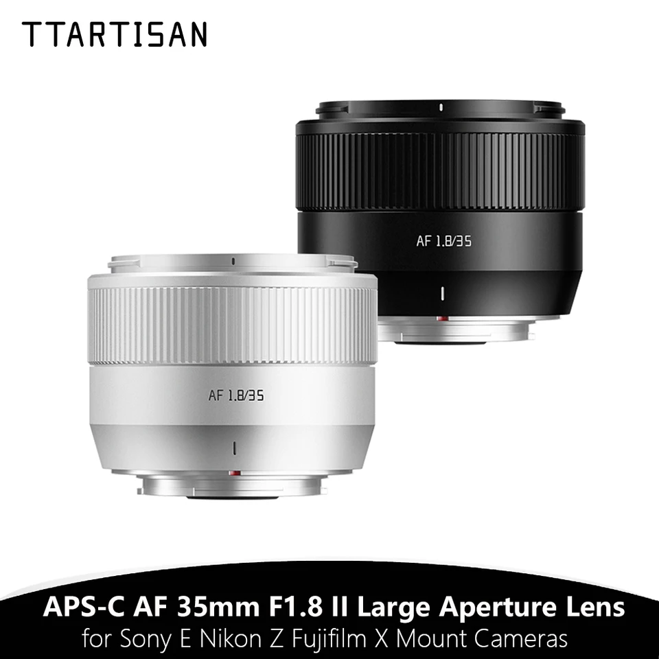 TTArtisan AF 35mm F1.8 II APS-C Lens for Fujifilm XT5 XM5 XT50