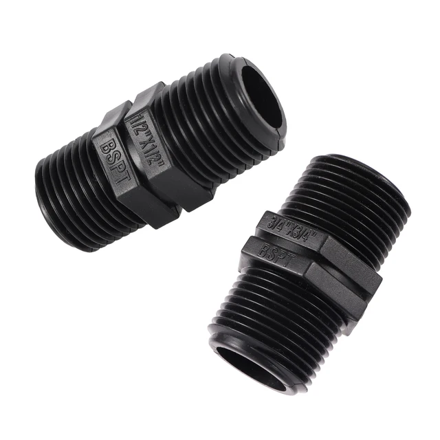 1/2 "3/4" 1 "1" "2" 2 "2,5 Hüvelykes Csőcsatlakozók Szerelvények Férfi Szál Egyenlő Adapter Farm Öntöző Vízcsatlakozó Csatlakoztatása Illesztés - Image 3