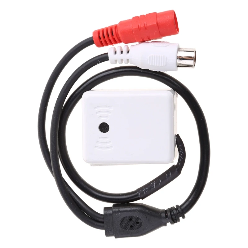 Microphone Pickup Sound Monitoring Device For CCTV Camera Security System