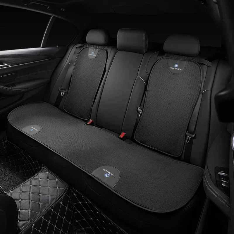 허브캡 자동차 아이스 실크 시트 쿠션 통기성 보호 패드 폭스바겐 VW R라인 R 골프 아테온 제타 T-ROC 아틀라스용 자동차 인테리어