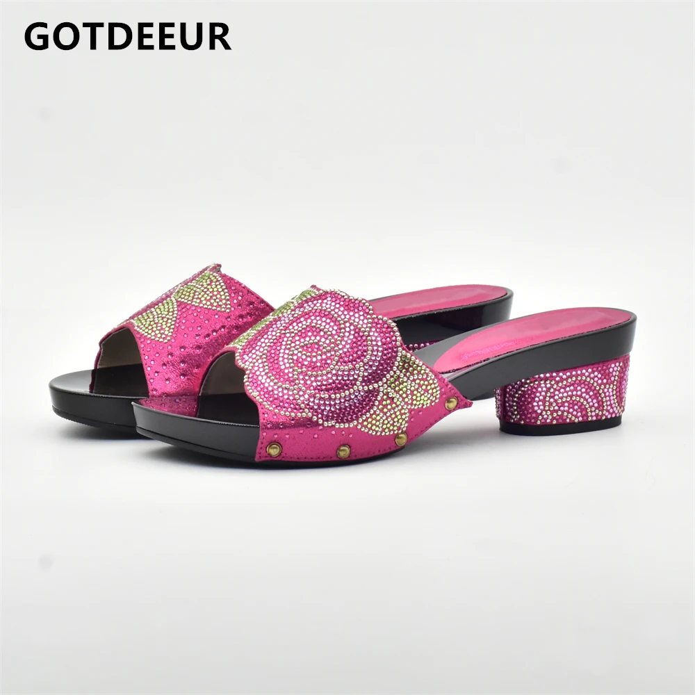 

New Arrival Designer Shoes Women Luxury 2023 Women Summer Shoes Womens Dress Shoes Open Toe Rhinestone Wedding Shoes for Lady