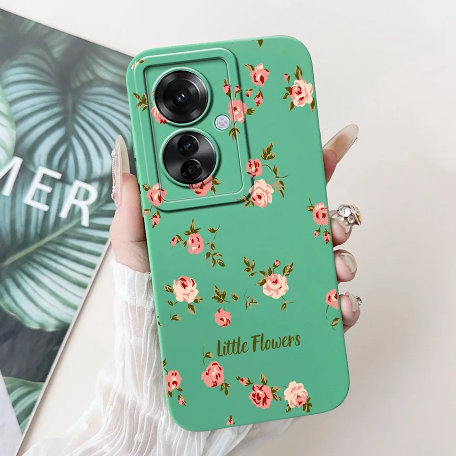 Stylish Painted Soft Silicone Back Cover - Lens Protective Case